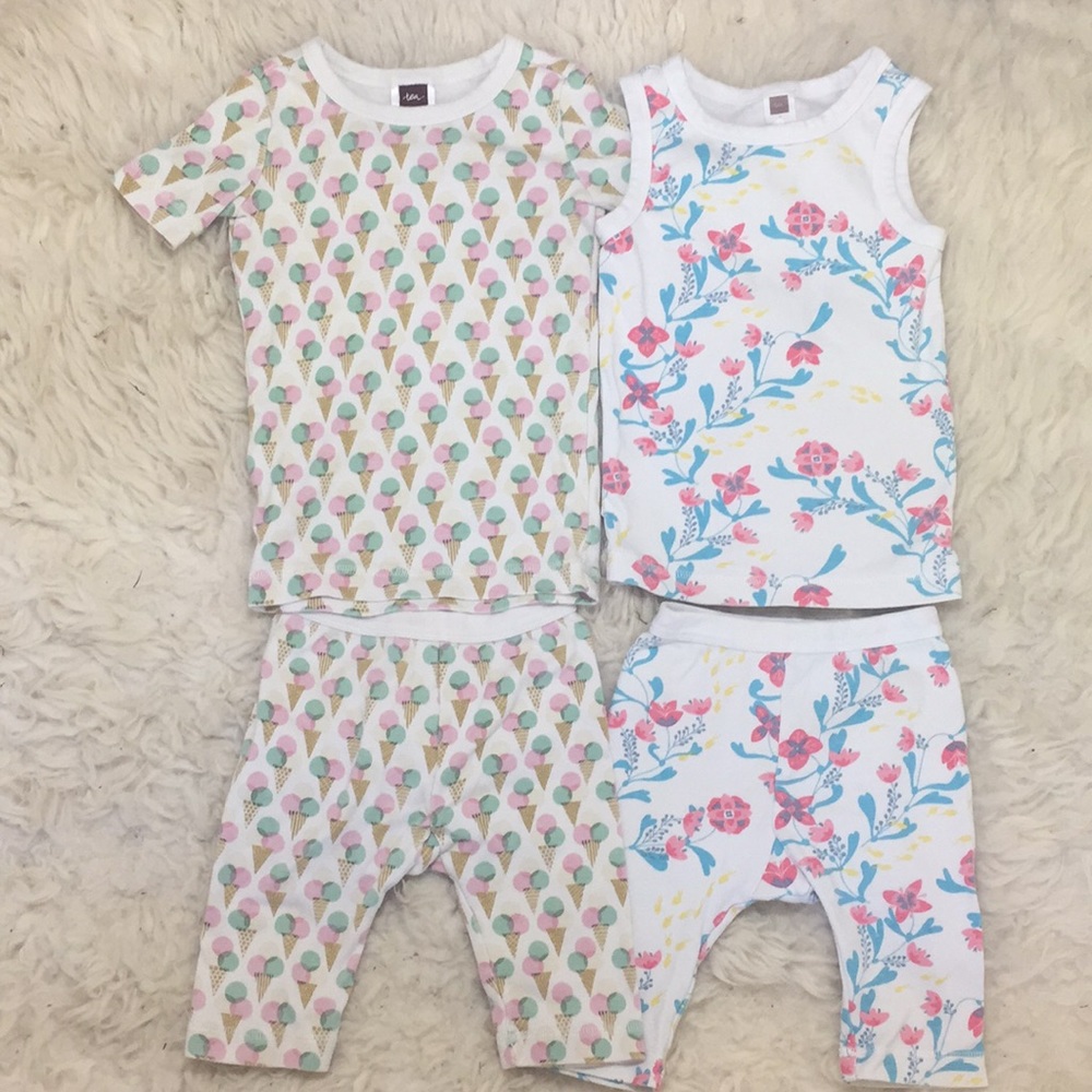 Tea toddler girl pjs size 5T